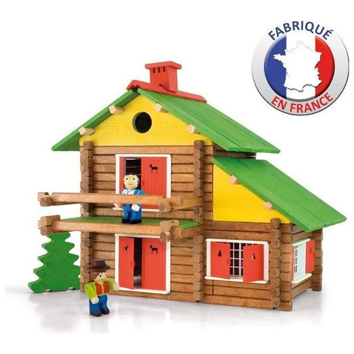 JEUJURA - Construction en bois - Mon Chalet en Bois 175 pieces
