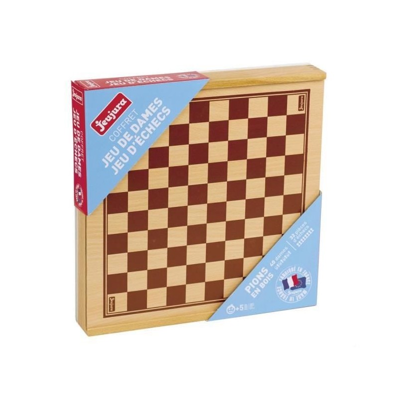 Coffret Jeux de Dames et Echecs