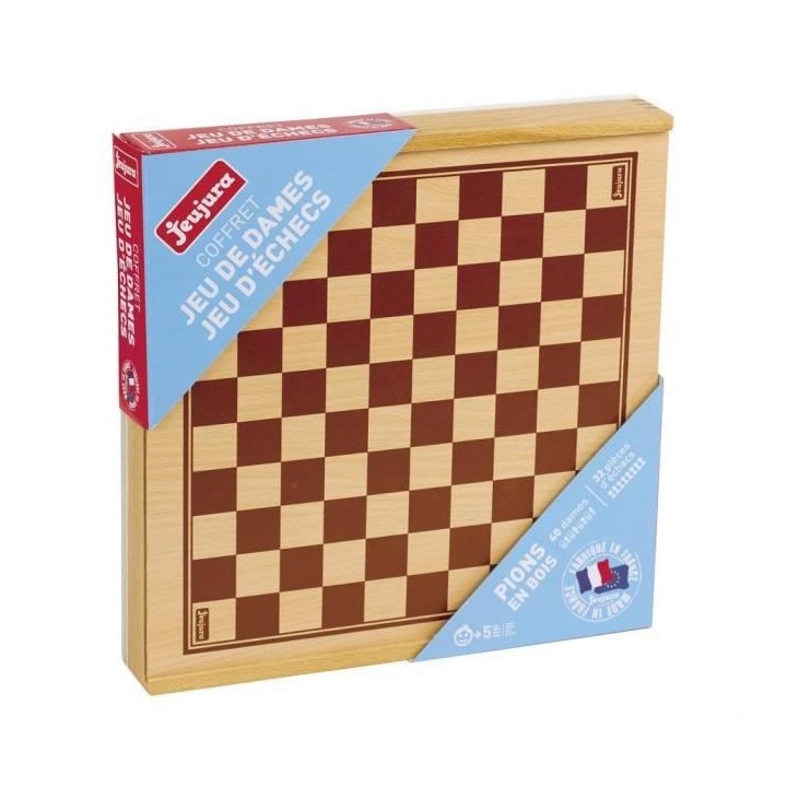 Coffret Jeux de Dames et Echecs
