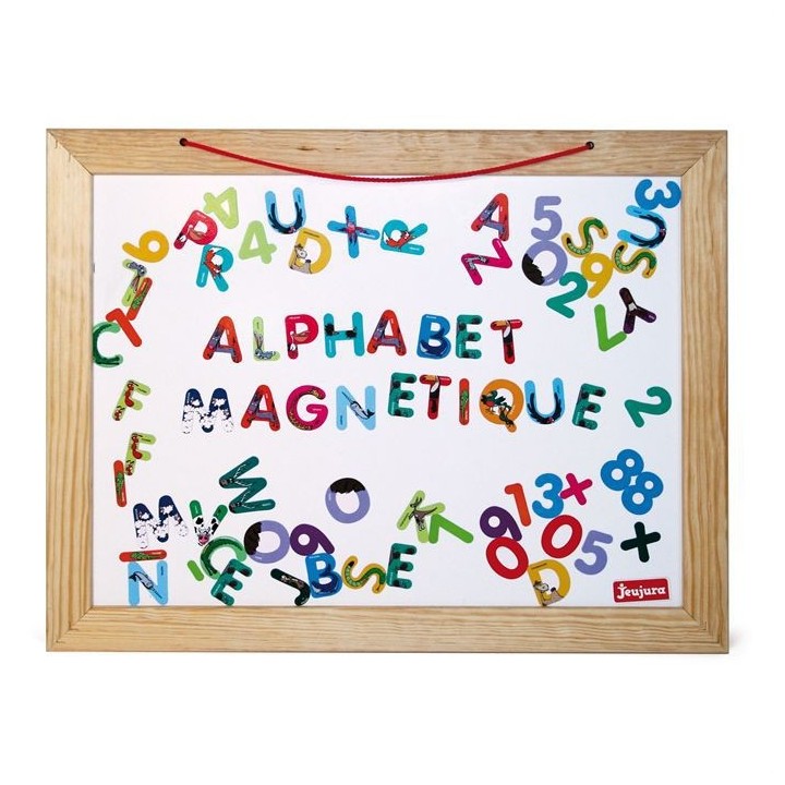 Ardoise en Bois Abc et Chiffres