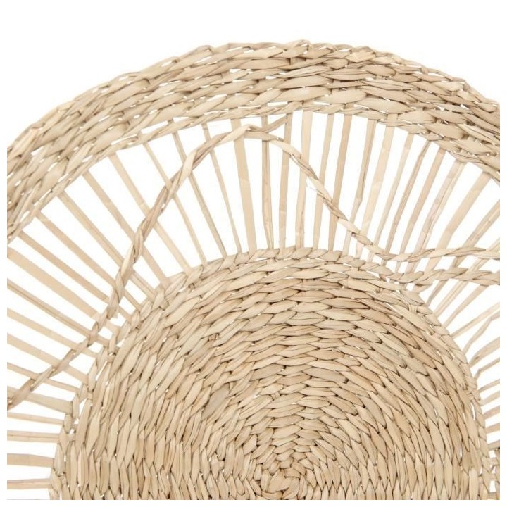 Déco Murale Seagrass - Ø18/28/38 cm - Beige