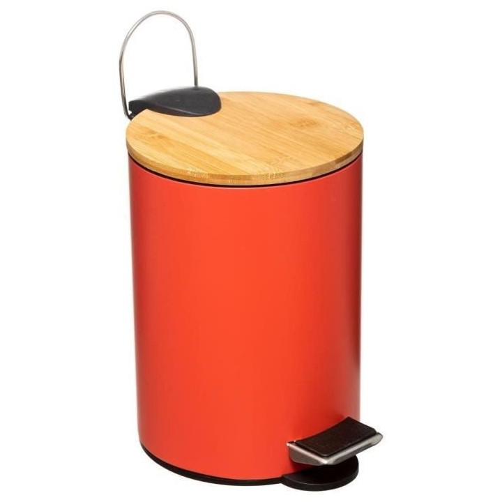 Poubelle Softcl - 3 L - Rose nacarat