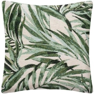 Housse coussin Jacquard Tropic - 40x40 cm