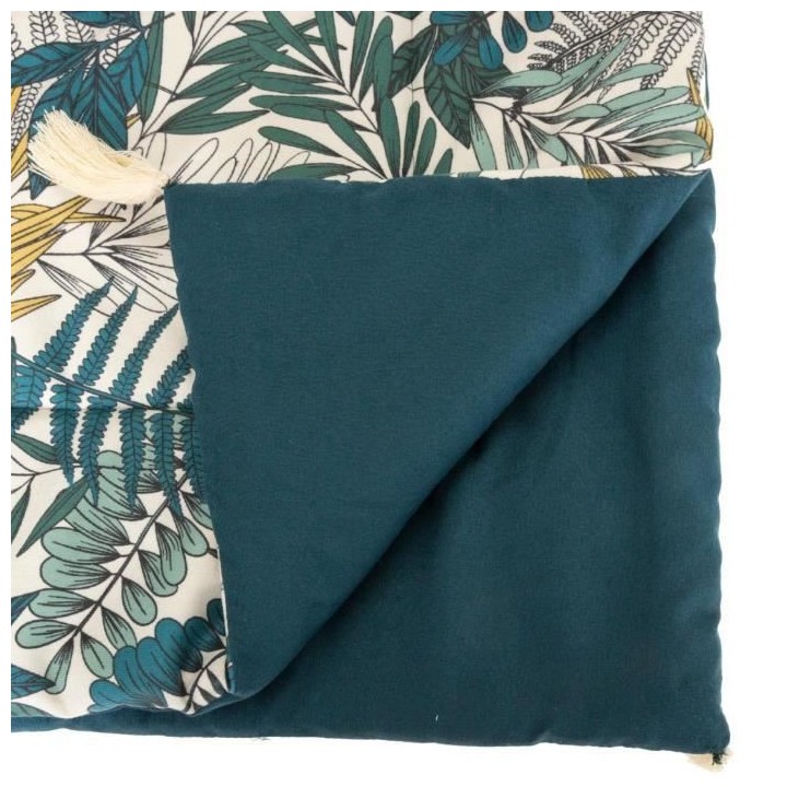 Edredon Velours Imprimé Tropik - 80 x 180 cm