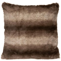 Coussin fourrure Grizzli -...