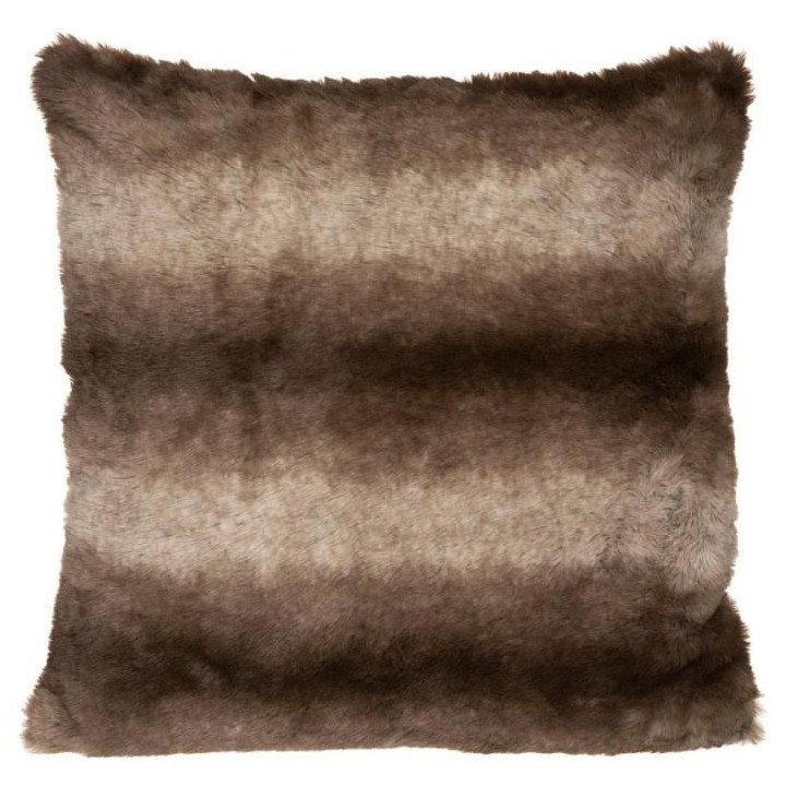 Coussin fourrure Grizzli - 45 x 45 cm