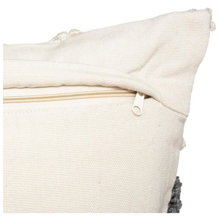 Coussin recycle Row - Gris - 45 x 45 cm
