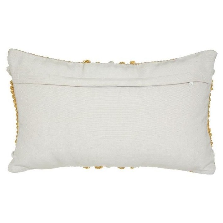 Coussin recycle Row - 30 x 50 cm - Ocre