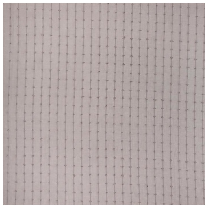 Voilage coton Noa - 140 x 260 cm - Gris souris