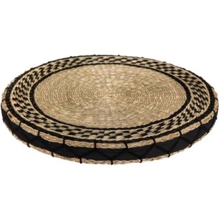 Galette de chaise Roseau oasis - Ø 38 cm