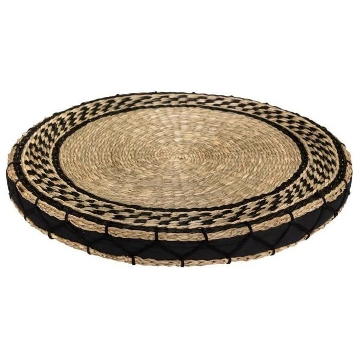 Galette de chaise Roseau oasis - Ø 38 cm