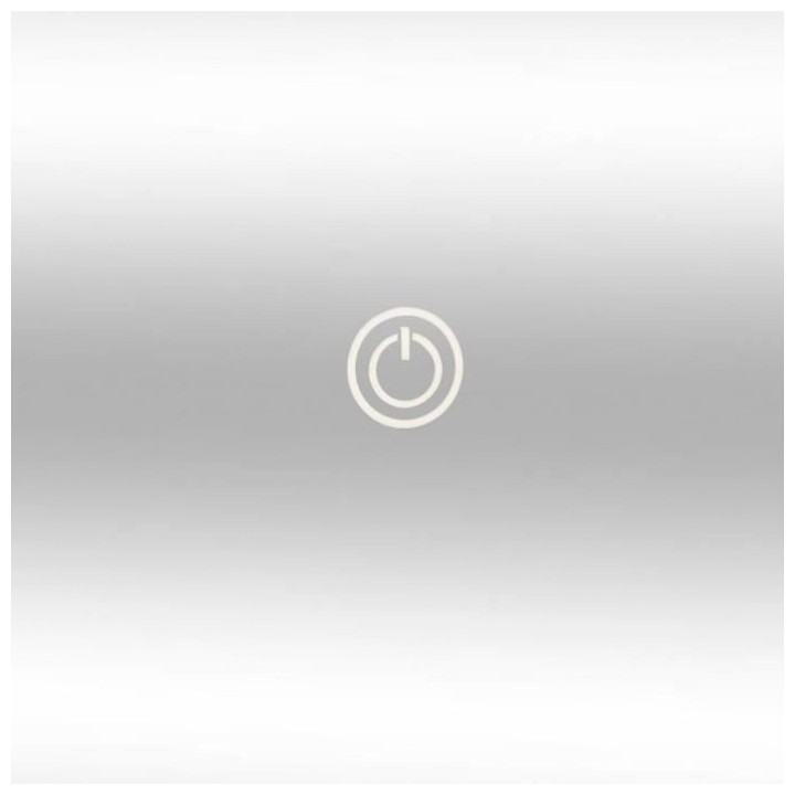 Miroir LED mural - Rectangulaire - Bambou