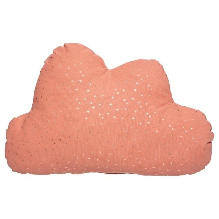 Coussin Berlingot nuage Terra - 48x21x29 cm - Rose