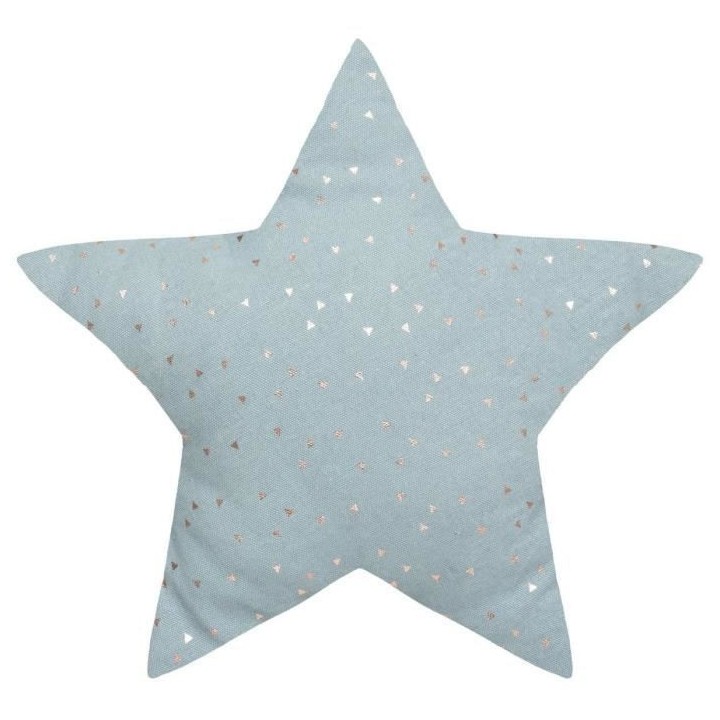 Coussin Berlingot étoile - Bleu