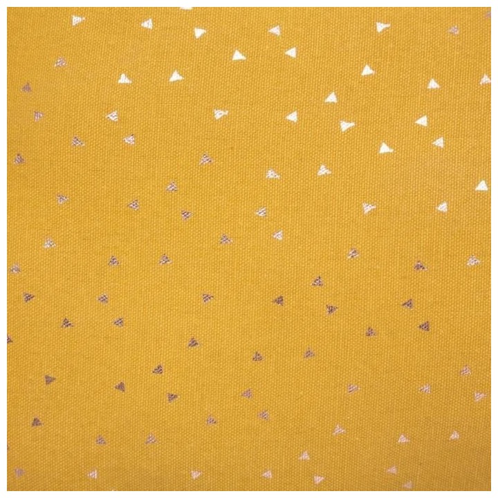 Coussin Berlingot étoile - Ocre