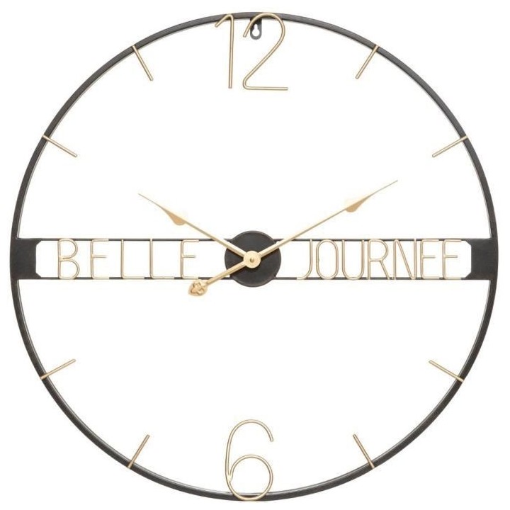 Horloge métal belle D67