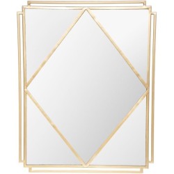 Miroir met suite - 54x68 cm