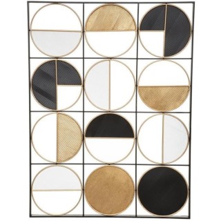 Déco murale Zak métal - 76x101,5 cm