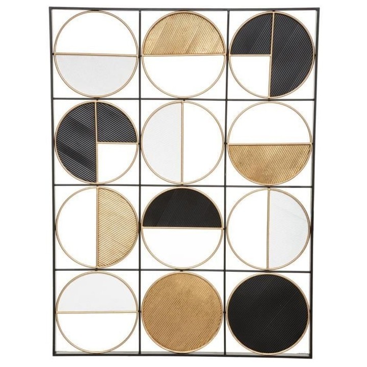 Déco murale Zak métal - 76x101,5 cm