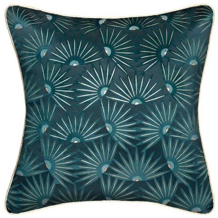 Housse de coussin velours - 40 x 40 cm - Or feel