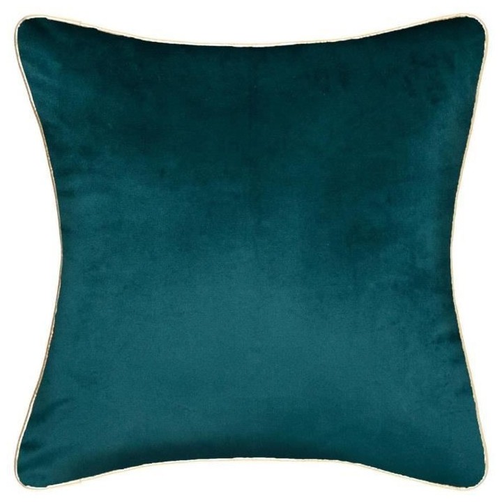 Housse de coussin velours - 40 x 40 cm - Or feel