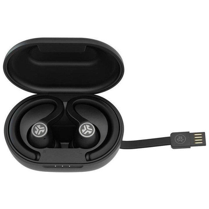 JLab Audio - JBuds Air Sport True Wireless Black - Écouteurs sans fil