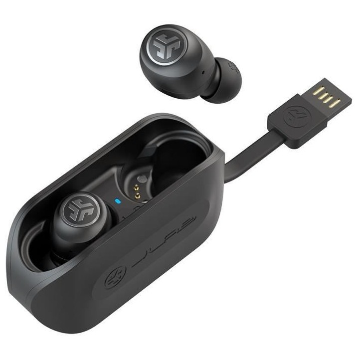 JLab Audio - GO Air True Wireless Earbuds Black - Écouteurs sans fil