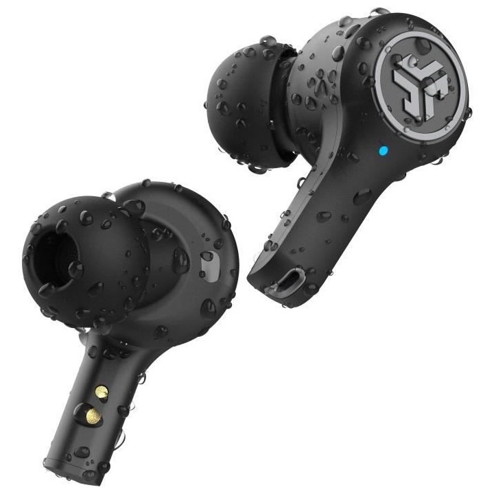 JLab Audio - Epic Air ANC True Wireless Black - Écouteurs sans fil -