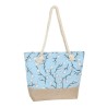 Sac de Plage Bi-Matiere a Bandouliere Femme