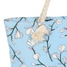 Sac de Plage Bi-Matiere a Bandouliere Femme