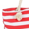 Sac de Plage Bi-Matiere a Bandouliere Femme