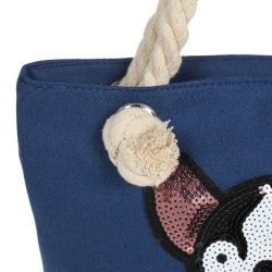 Sac de Plage a Sequins et a Bandouliere Femme