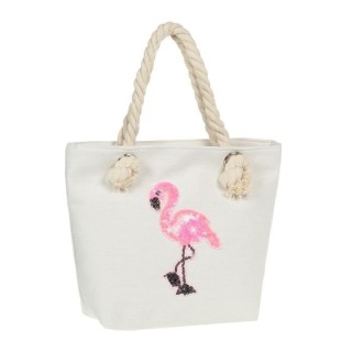Sac de Plage a Sequins et a Bandouliere Femme