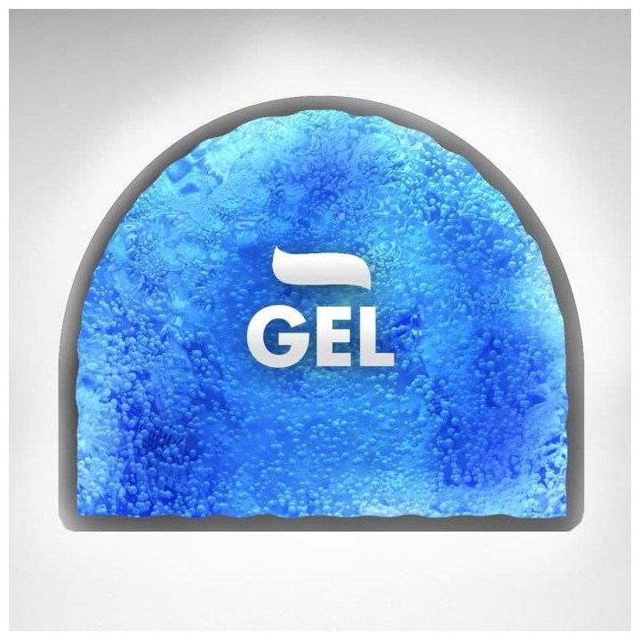 JOCCA Coussin de confort blanc avec gel haute qualité