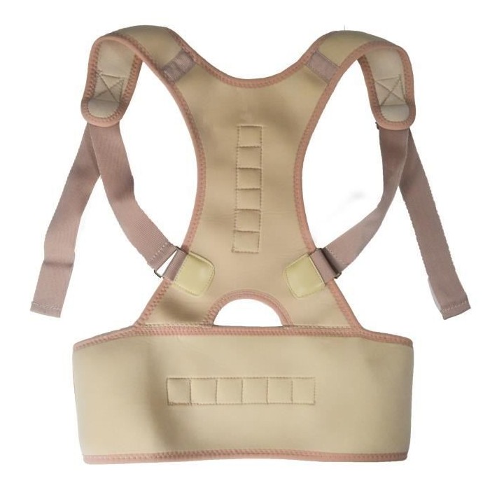 JOCCA - Gilet correcteur de posture avec 12 aimants intégrés - Taill