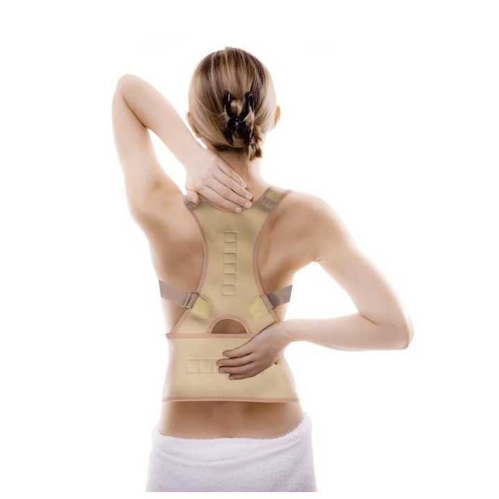 JOCCA - Gilet correcteur de posture avec 12 aimants intégrés - Taill