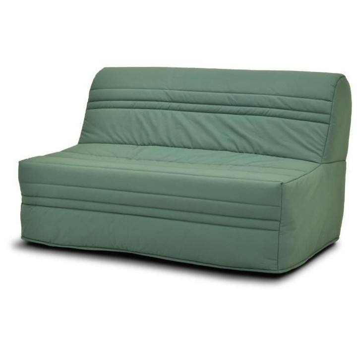 Banquette BZ - Tissu Vert - L143 x P97 x H89cm - Joe