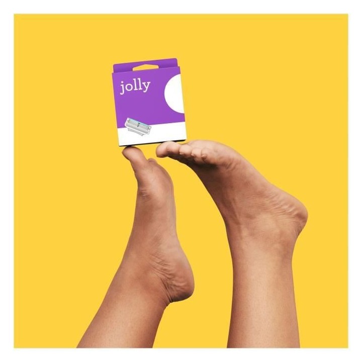 JOLLY Recharges Lames de Rasoir - 4 lames