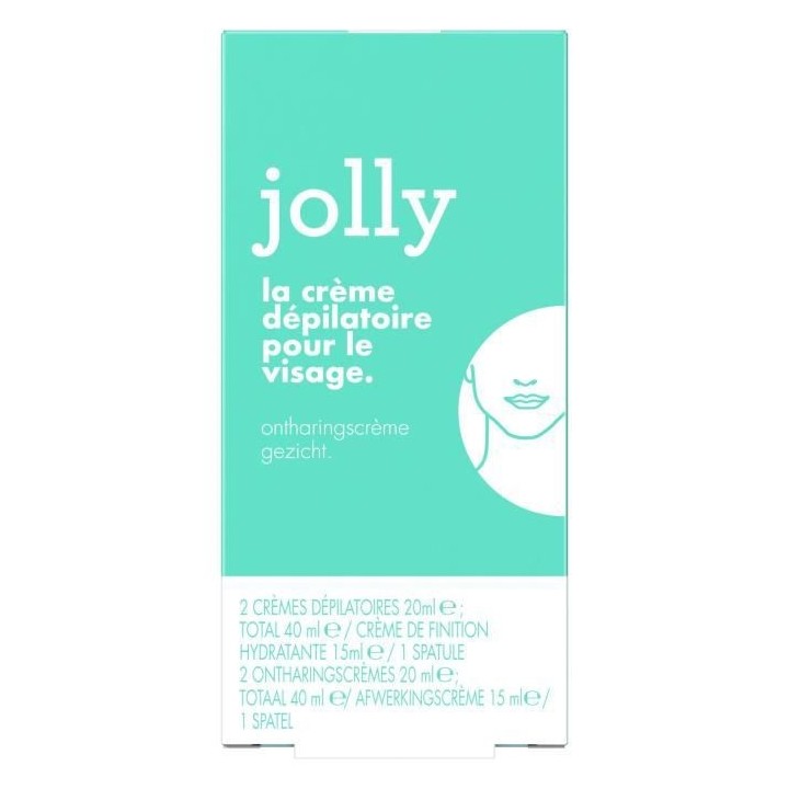 JOLLY Creme Dépilatoire Visage - 40 ml