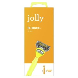 Jolly Rasoir Jaune - 2 Lames