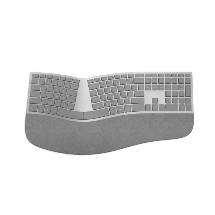 MICROSOFT Clavier Ergonomique Surface - Sans fil - Bluetooth 4.0 - Gri