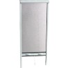 Moustiquaire de porte fenetre L160 X H220 cm en aluminium laqué blanc - Recoupable en largeur et hauteur