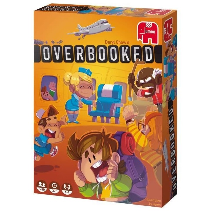 JUMBO 62405 - Overbooked - Jeu de société