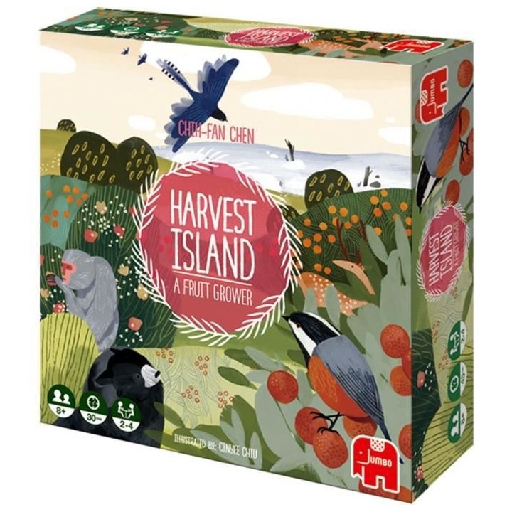 JUMBO 62407 - Harvest Island - Jeu de cartes de Chih-Fan Chen