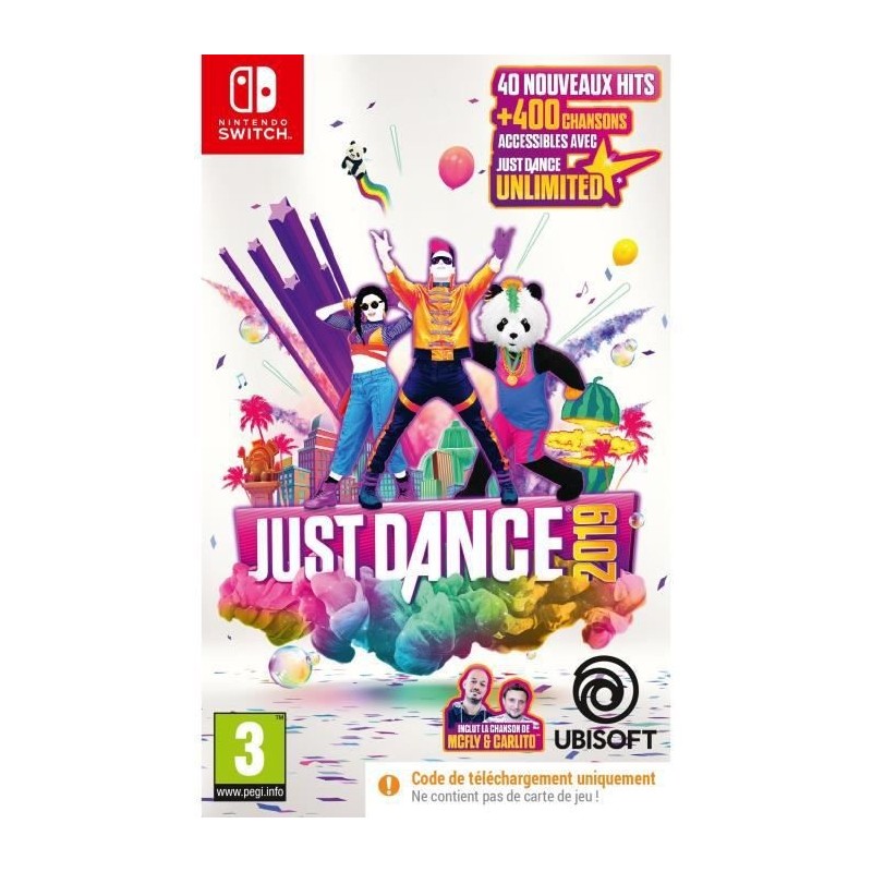 JUST DANCE 2019 Jeu Switch (Code de téléchargement)