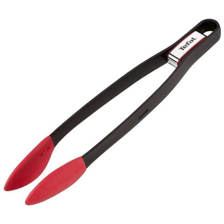 TEFAL INGENIO Pince a aliments K2060714 noir et rouge