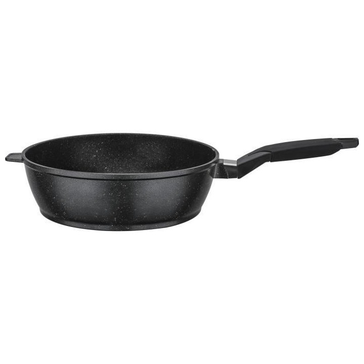 GSW Sauteuse revetement en titanium Greblon a induction Granit - 28 cm