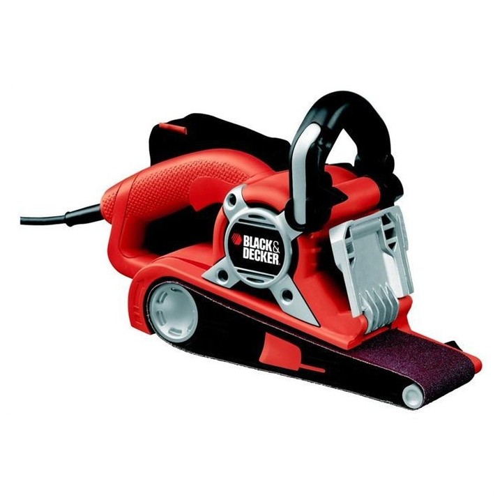 Ponceuse a bande Filaire 720W BLACK+DECKER - Poignée Réglable - KA88