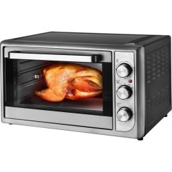 TKG OT 1032 SCRL - Mini-four avec convection et rôtisserie - 48L - 2000W - 0-230°C - Gris foncé