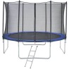 Trampoline 430 cm Bleu + échelle